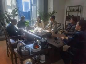 金融助力文化产业,恒丰银行罗雁南一行走进陈亚非听雨轩画室