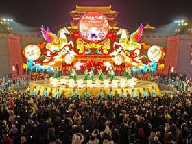 山西大同古都灯会文旅演艺活动圆满收官