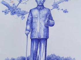 滕飞圆珠笔画|墨市城雕
